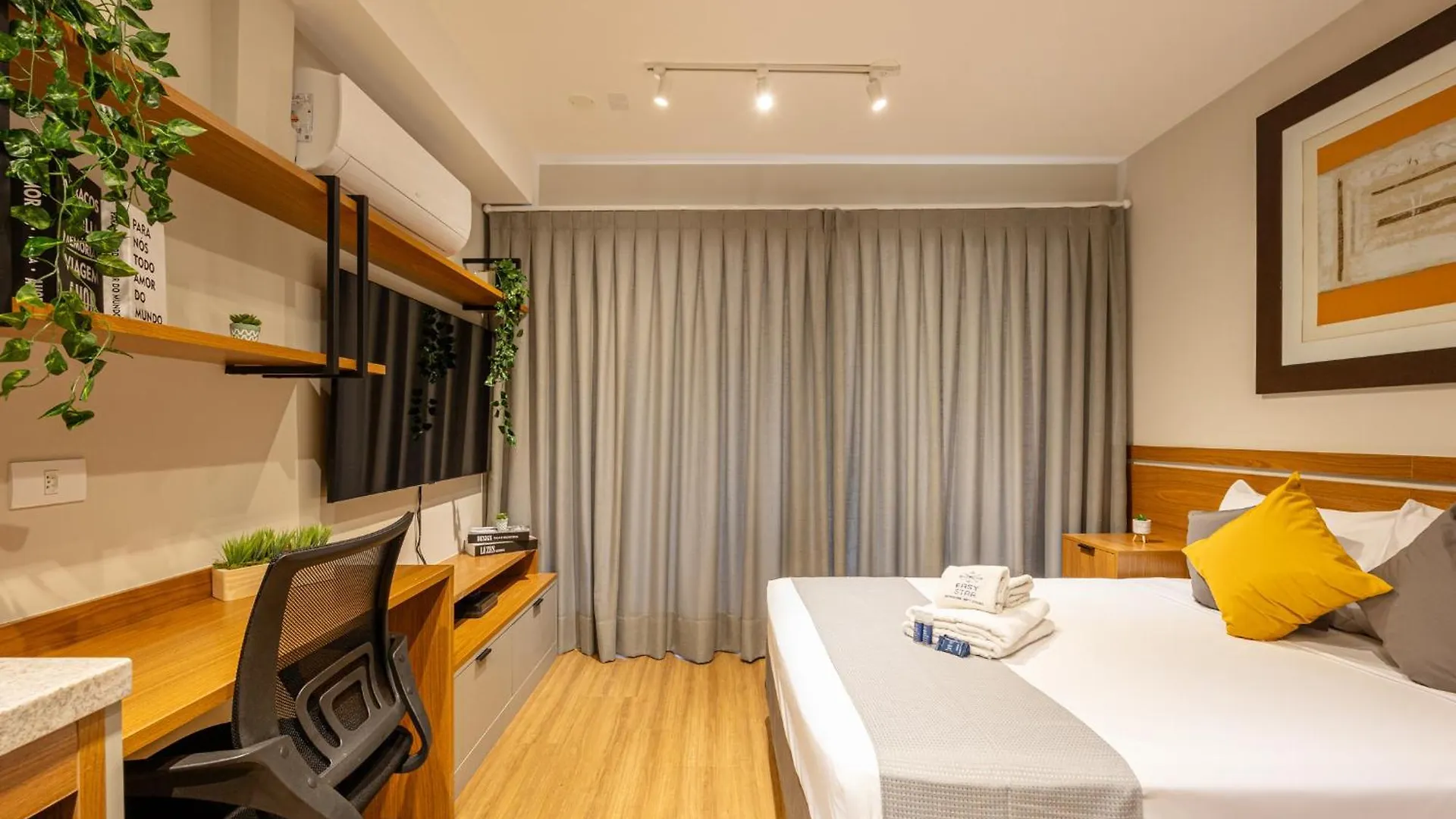 Easy Star - Studio Charmoso Em Moema Prox. Do Shop Ibirapuera - Hw01I Sao Paulo Apartment